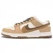 nike dunk low  promo new double swoosh brown